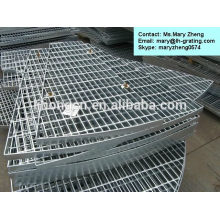 Grades de aço galvanizado, grade de aço em forma de ventilador